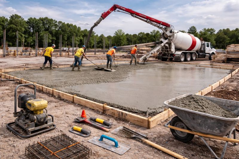 Commercial Slab Construction in Cape Coral, FL