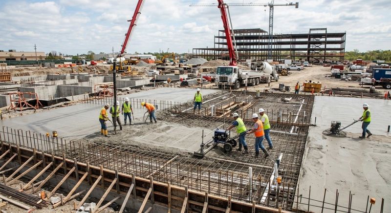 Commercial Slab Installation in Sanibel, FL