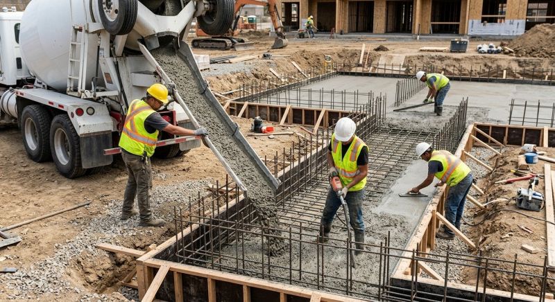 Foundation Wall Pouring in North Fort Myers, FL